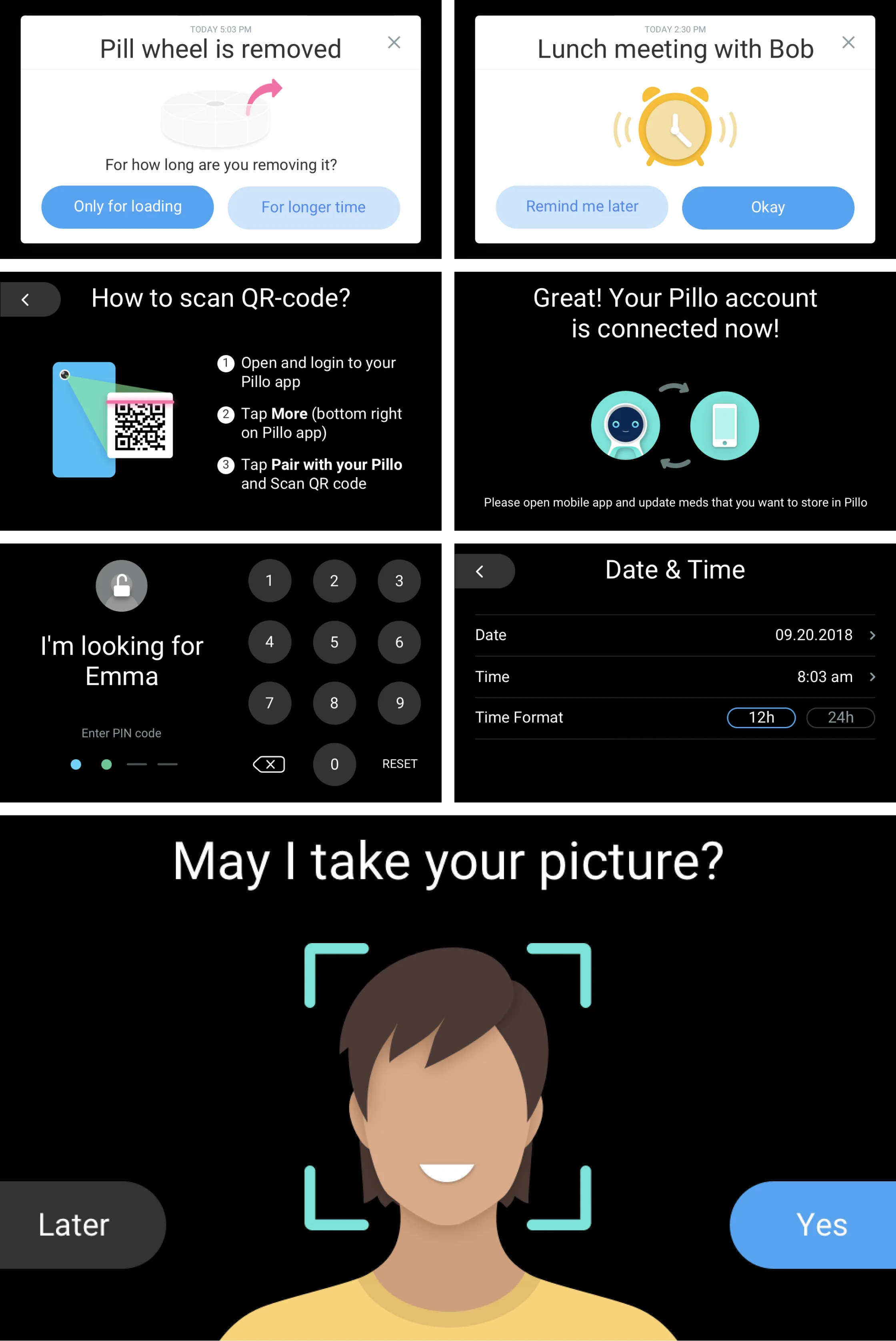 Other screens